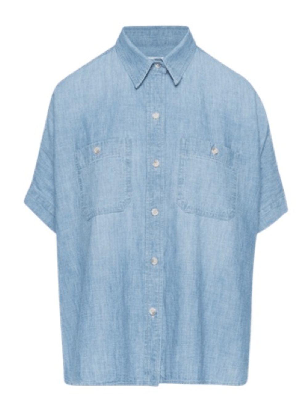 Aritzia Denim Fourm Bailey Shirt in White
